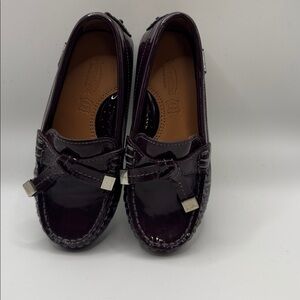 Venettini  Plum Patent Leather 55- Cleo Shoe size 24
